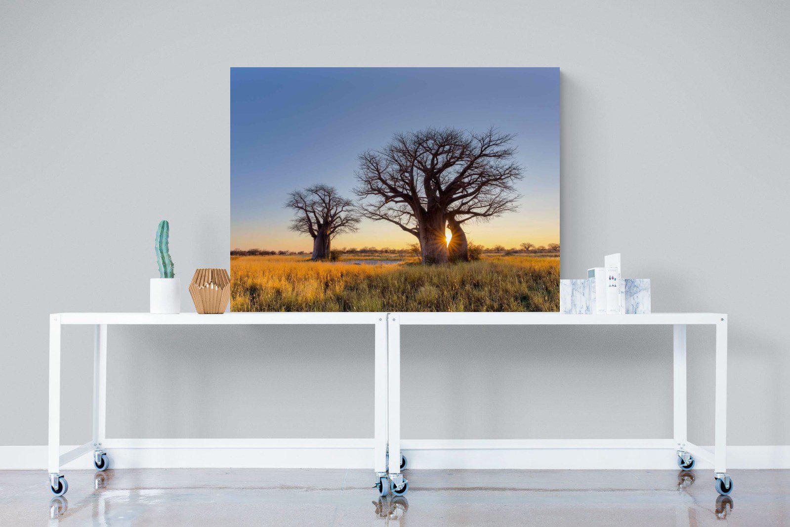 Baobab-Wall_Art-120 x 90cm-Mounted Canvas-No Frame-Pixalot