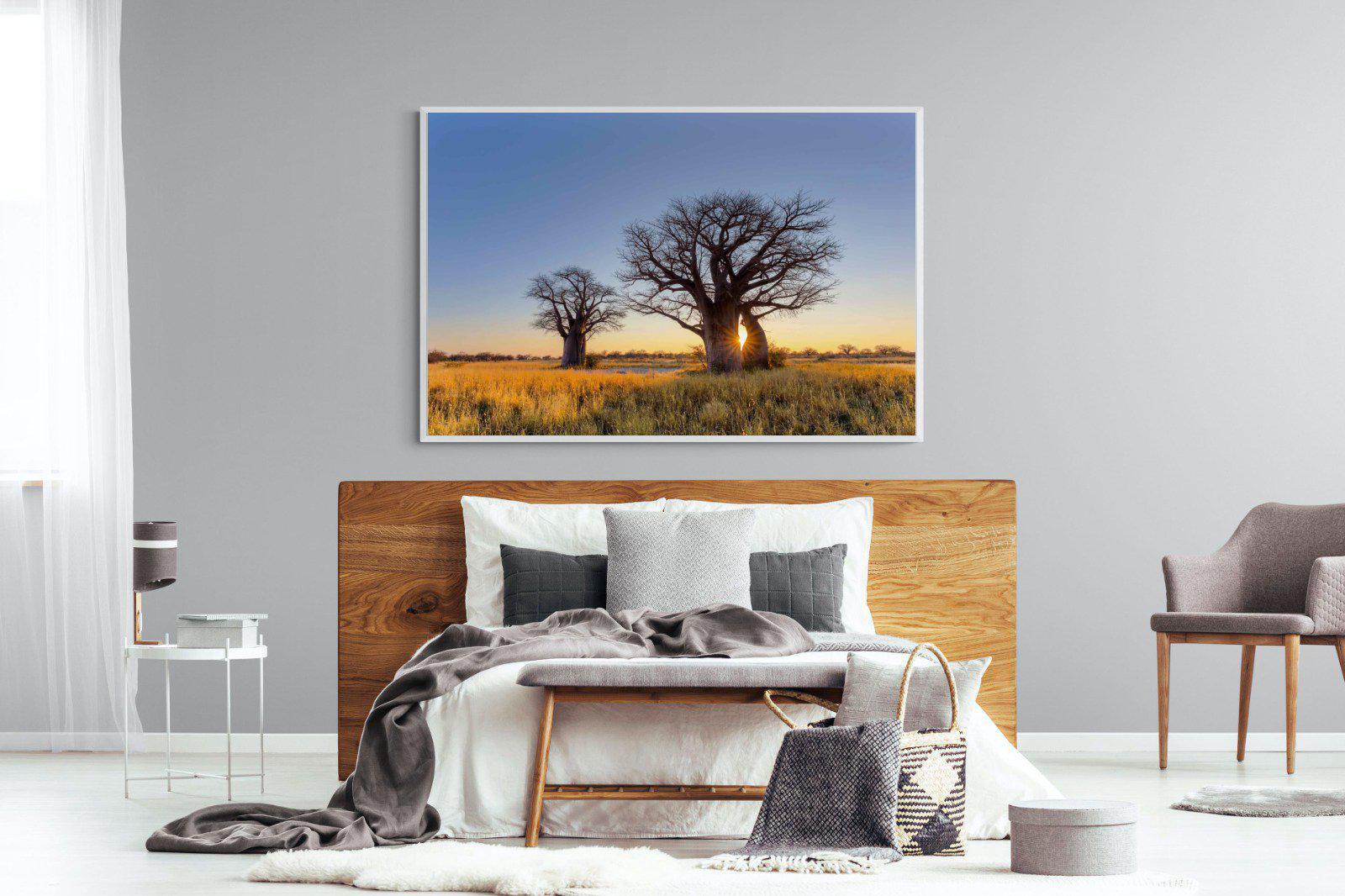 Baobab-Wall_Art-150 x 100cm-Mounted Canvas-White-Pixalot