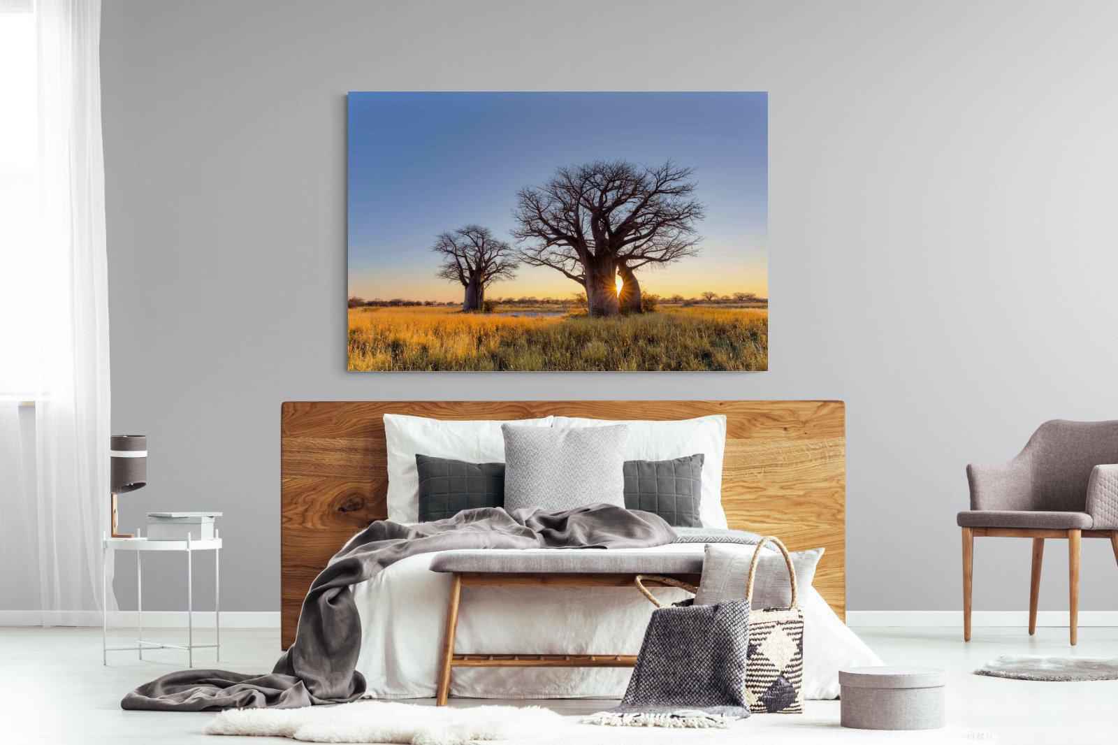 Baobab-Wall_Art-150 x 100cm-Mounted Canvas-No Frame-Pixalot