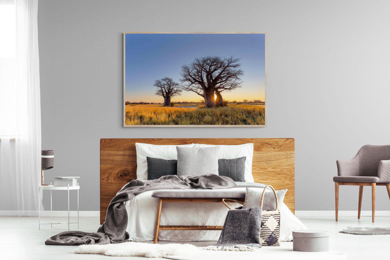 Baobab-Wall_Art-150 x 100cm-Mounted Canvas-Wood-Pixalot