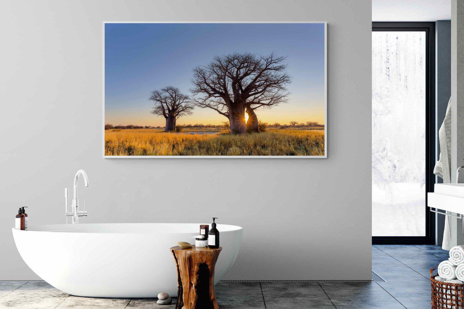 Baobab-Wall_Art-180 x 110cm-Mounted Canvas-White-Pixalot