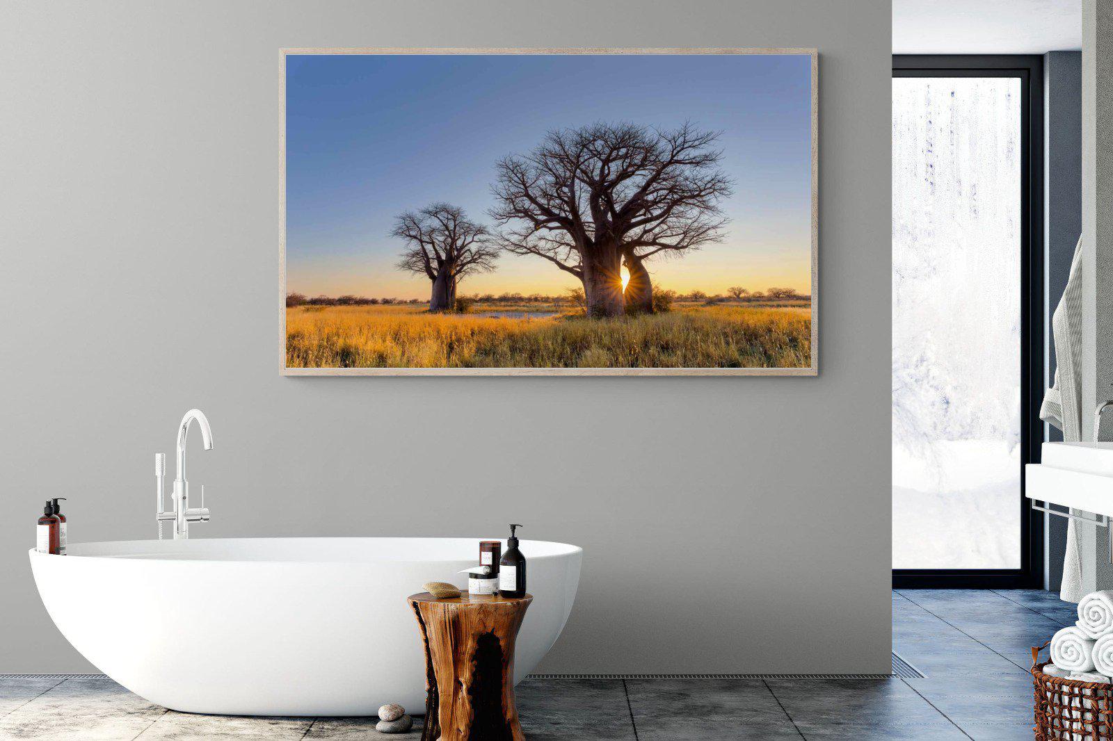Baobab-Wall_Art-180 x 110cm-Mounted Canvas-Wood-Pixalot