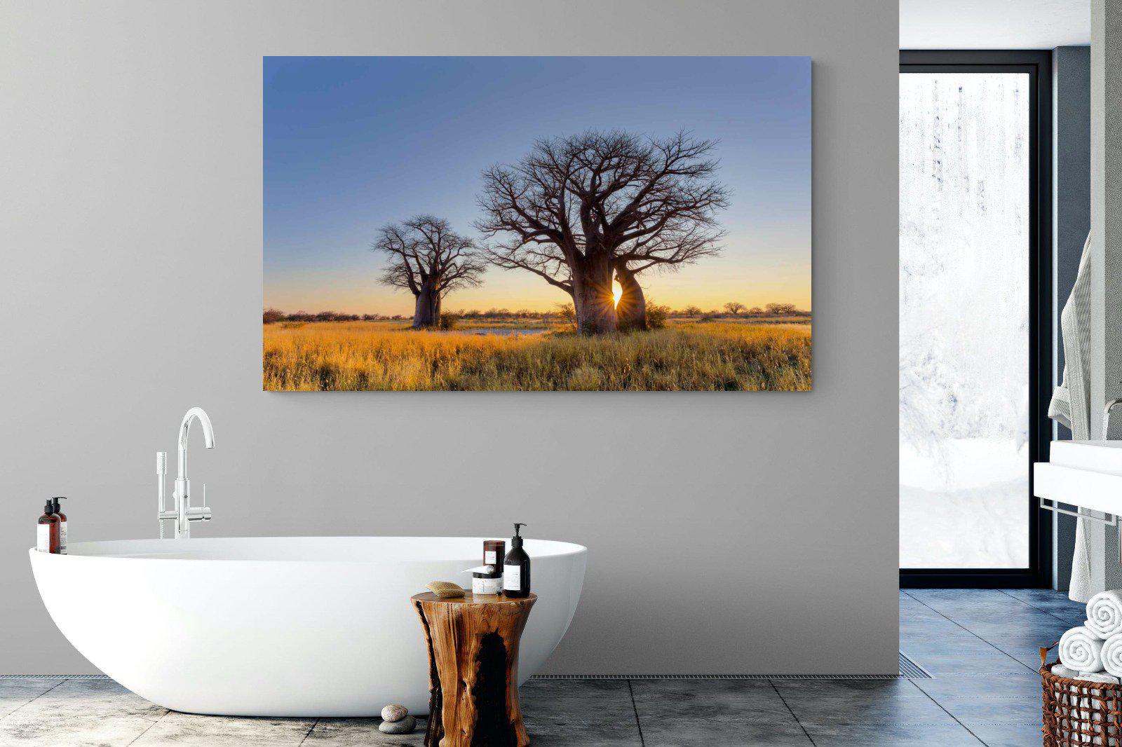 Baobab-Wall_Art-180 x 110cm-Mounted Canvas-No Frame-Pixalot