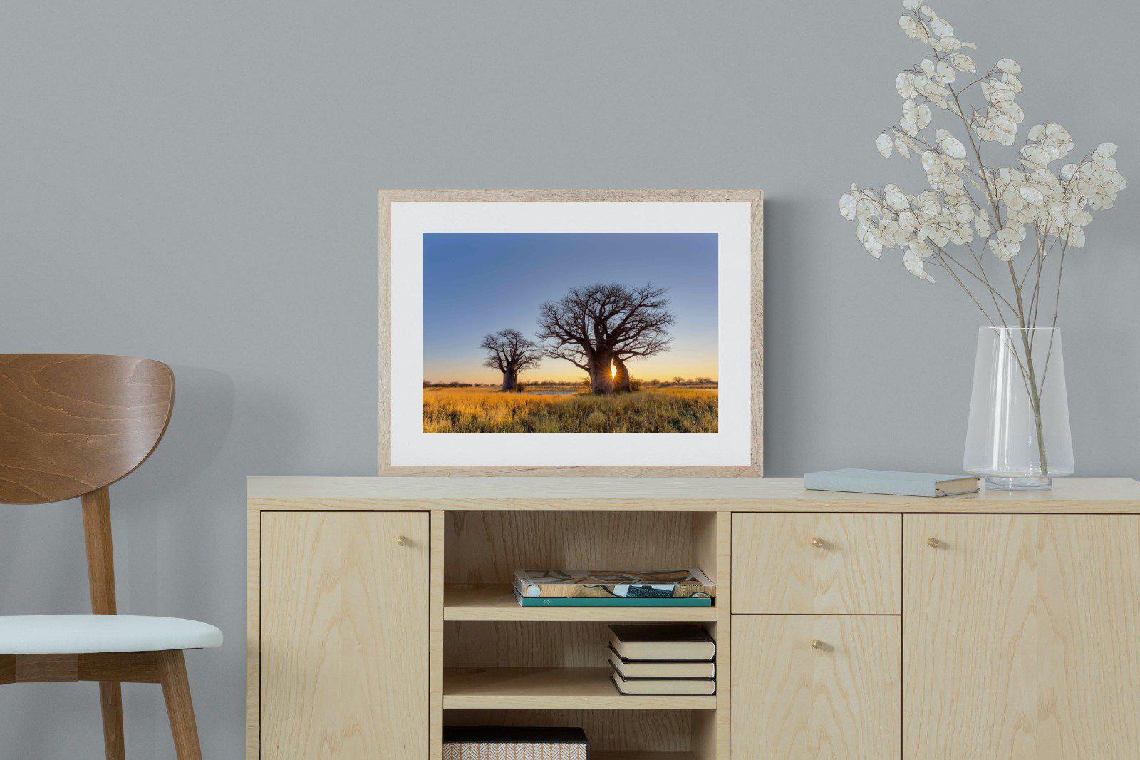 Baobab-Wall_Art-60 x 45cm-Framed Print-Wood-Pixalot