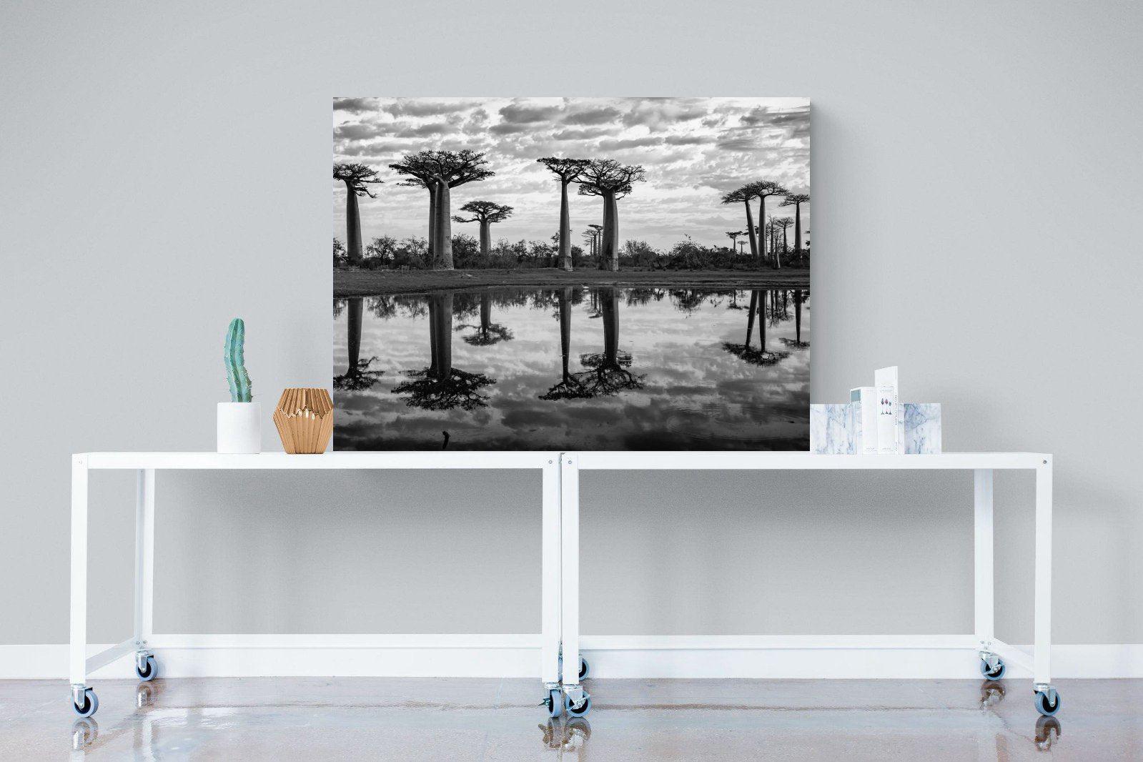 Baobab Trees-Wall_Art-120 x 90cm-Mounted Canvas-No Frame-Pixalot