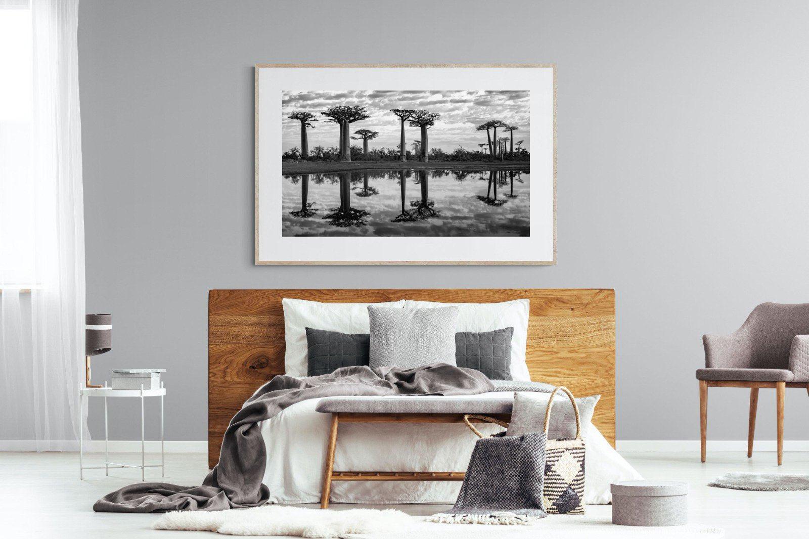 Baobab Trees-Wall_Art-150 x 100cm-Framed Print-Wood-Pixalot