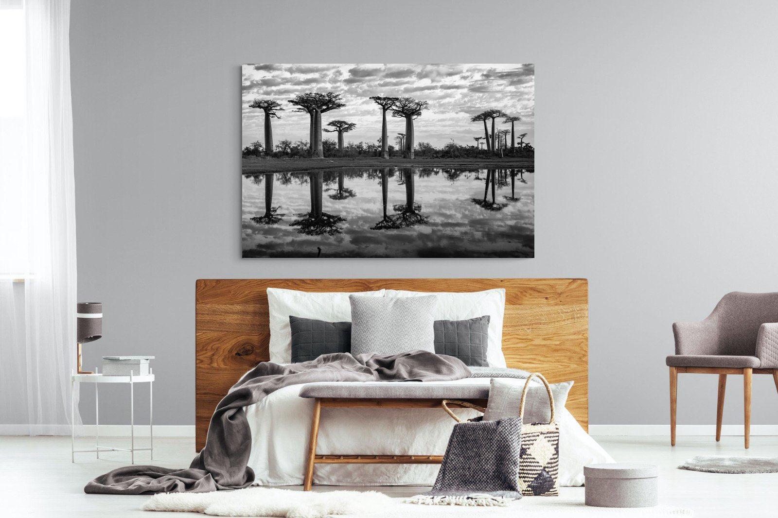 Baobab Trees-Wall_Art-150 x 100cm-Mounted Canvas-No Frame-Pixalot
