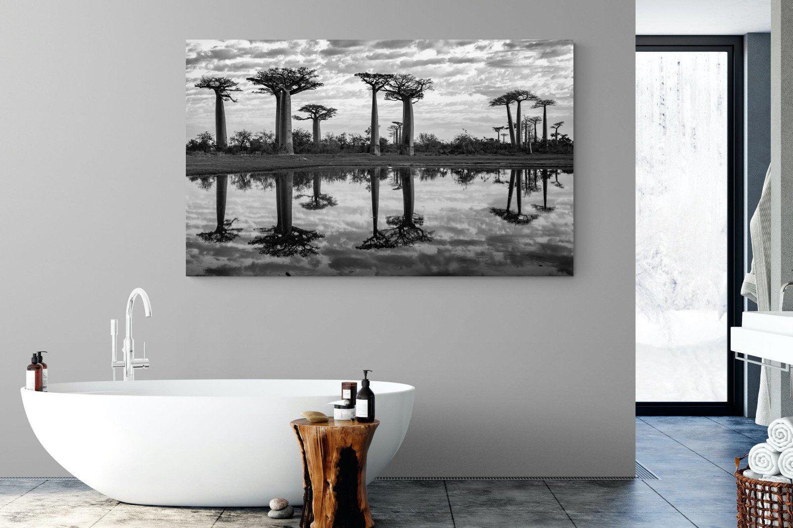 Baobab Trees-Wall_Art-180 x 110cm-Mounted Canvas-No Frame-Pixalot