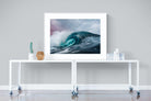 Barrel Wave-Wall_Art-120 x 90cm-Framed Print-White-Pixalot