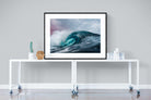 Barrel Wave-Wall_Art-120 x 90cm-Framed Print-Black-Pixalot
