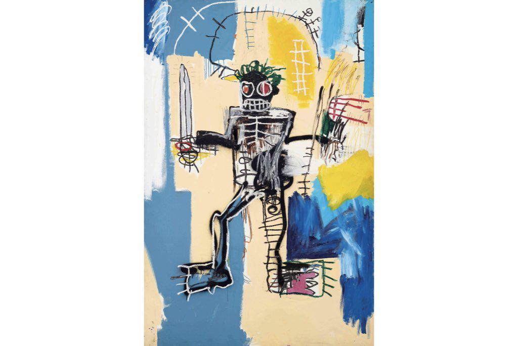 Basquiat Warrior-Wall_Art-Pixalot