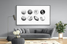 Bat & Ball-Wall_Art-220 x 130cm-Mounted Canvas-Black-Pixalot