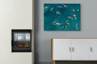 Bathers-Wall_Art-100 x 75cm-Mounted Canvas-No Frame-Pixalot