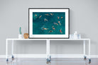 Bathers-Wall_Art-120 x 90cm-Framed Print-Black-Pixalot