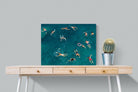 Bathers-Wall_Art-80 x 60cm-Mounted Canvas-No Frame-Pixalot