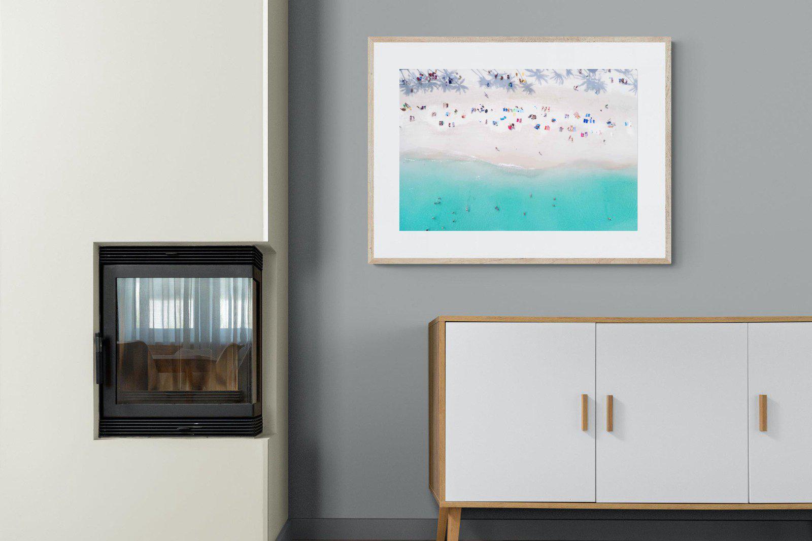 Beach Life-Wall_Art-100 x 75cm-Framed Print-Wood-Pixalot