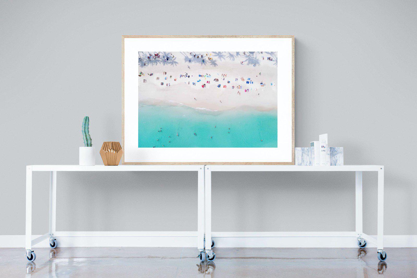 Beach Life-Wall_Art-120 x 90cm-Framed Print-Wood-Pixalot