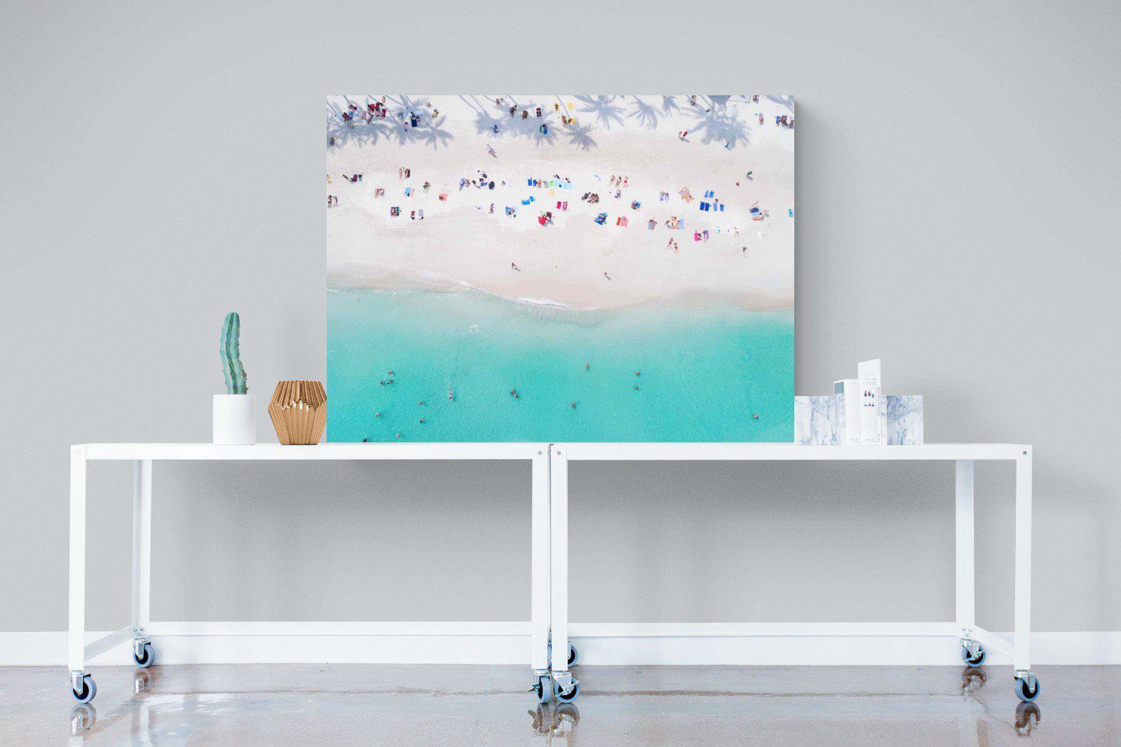 Beach Life-Wall_Art-120 x 90cm-Mounted Canvas-No Frame-Pixalot