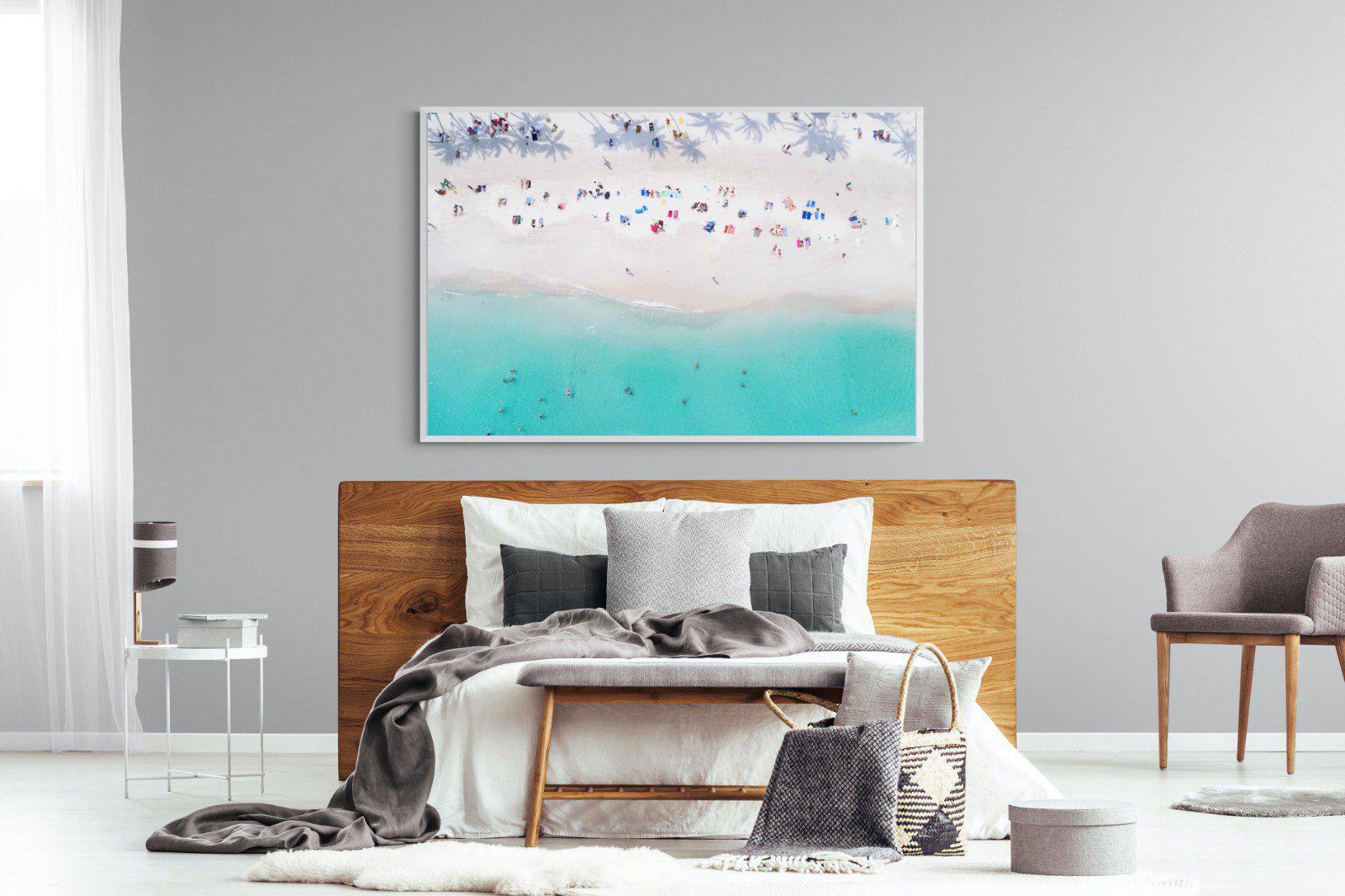Beach Life-Wall_Art-150 x 100cm-Mounted Canvas-White-Pixalot