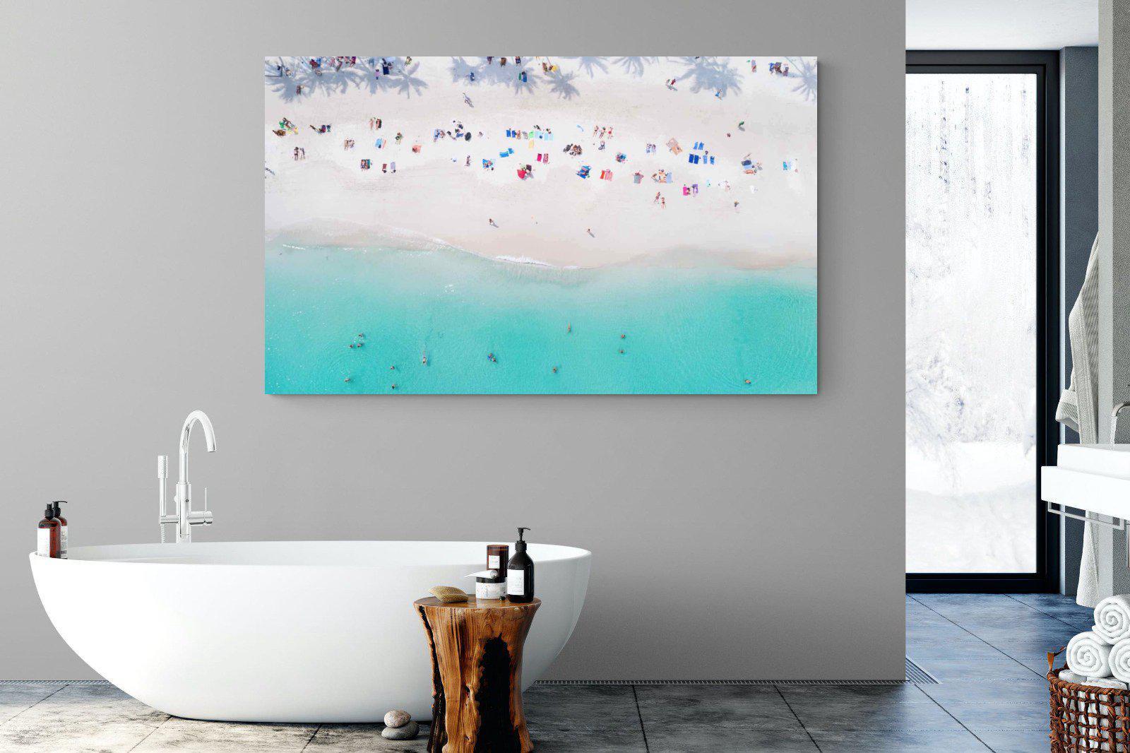 Beach Life-Wall_Art-180 x 110cm-Mounted Canvas-No Frame-Pixalot