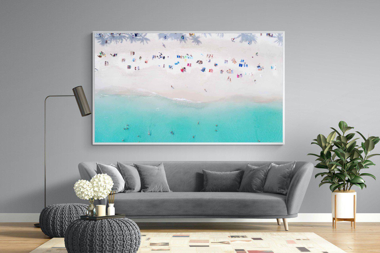 Beach Life-Wall_Art-220 x 130cm-Mounted Canvas-White-Pixalot