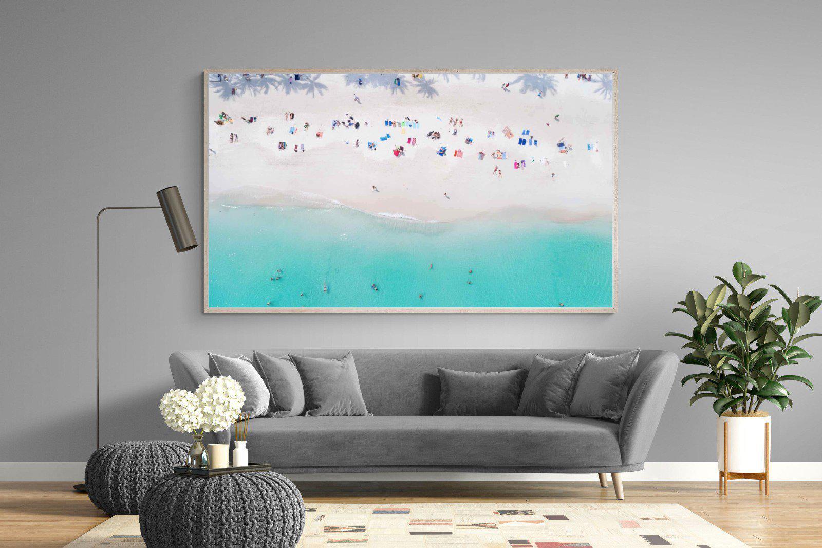 Beach Life-Wall_Art-220 x 130cm-Mounted Canvas-Wood-Pixalot