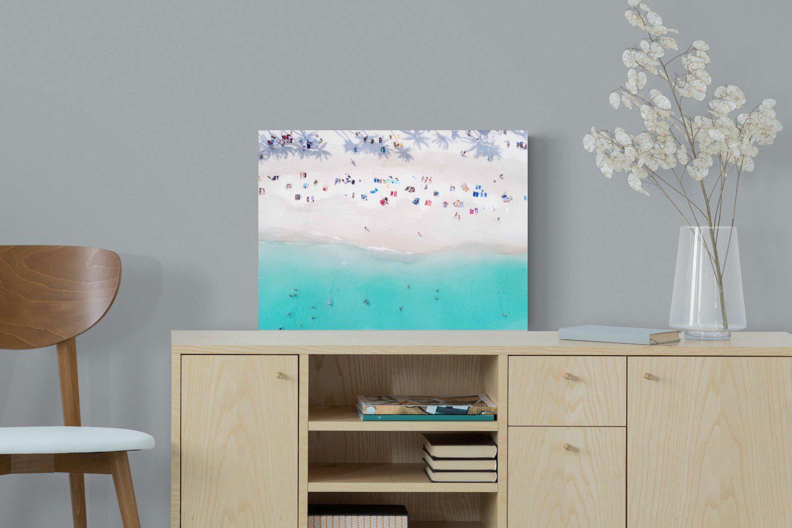 Beach Life-Wall_Art-60 x 45cm-Mounted Canvas-No Frame-Pixalot