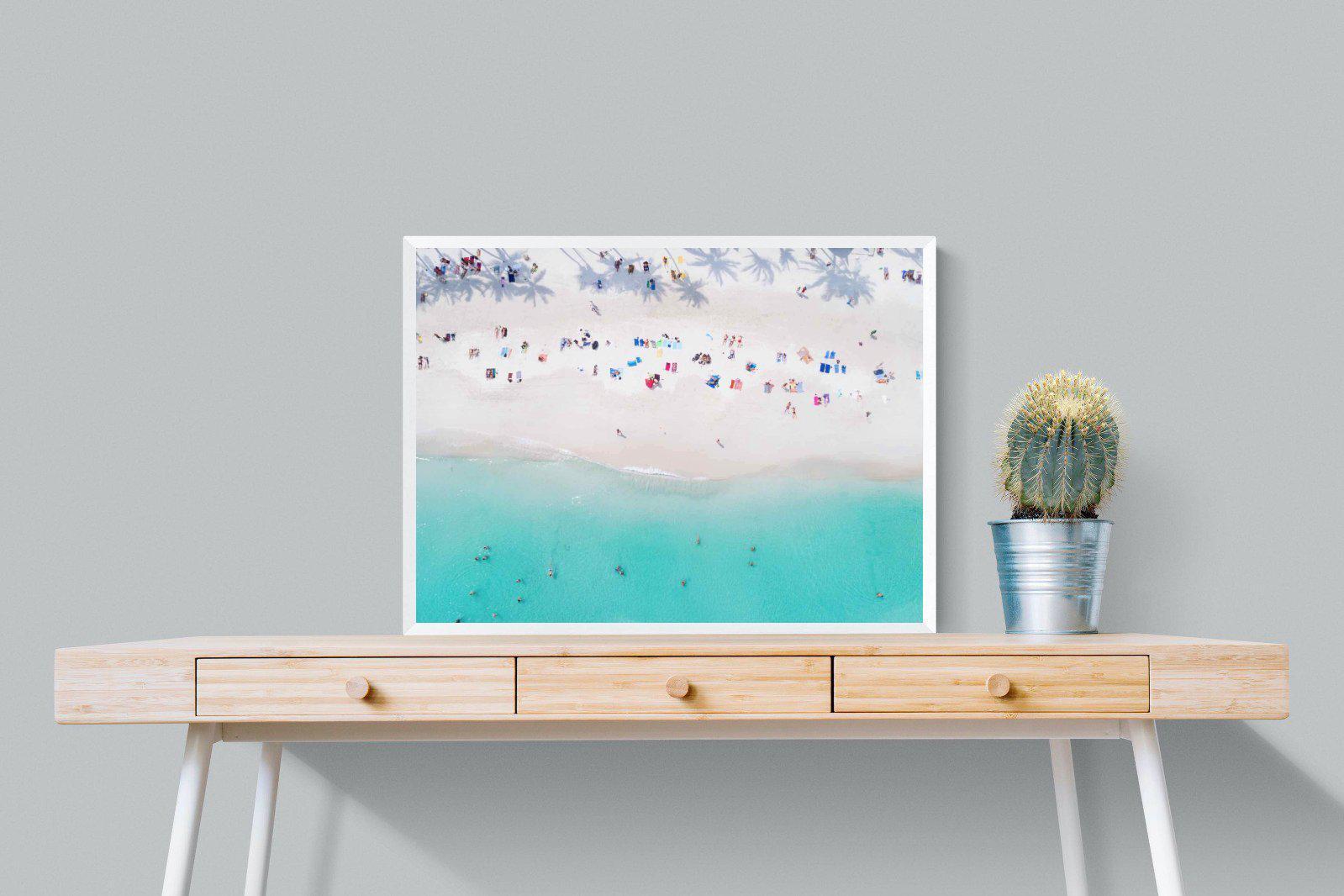 Beach Life-Wall_Art-80 x 60cm-Mounted Canvas-White-Pixalot