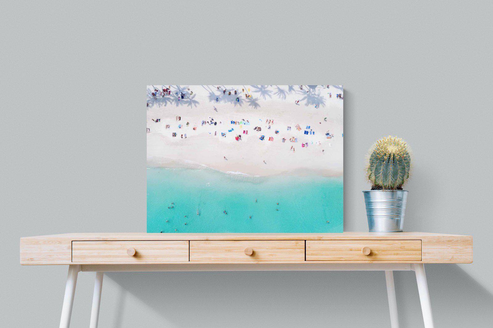 Beach Life-Wall_Art-80 x 60cm-Mounted Canvas-No Frame-Pixalot