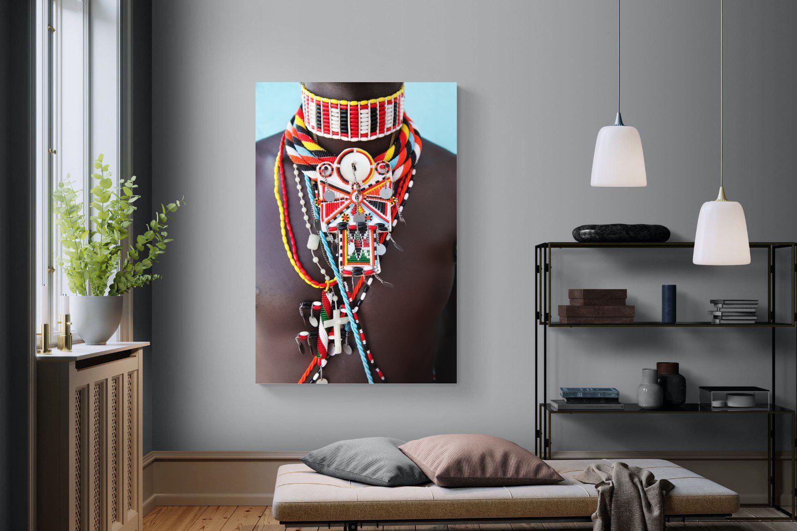 Beaded-Wall_Art-120 x 180cm-Mounted Canvas-No Frame-Pixalot