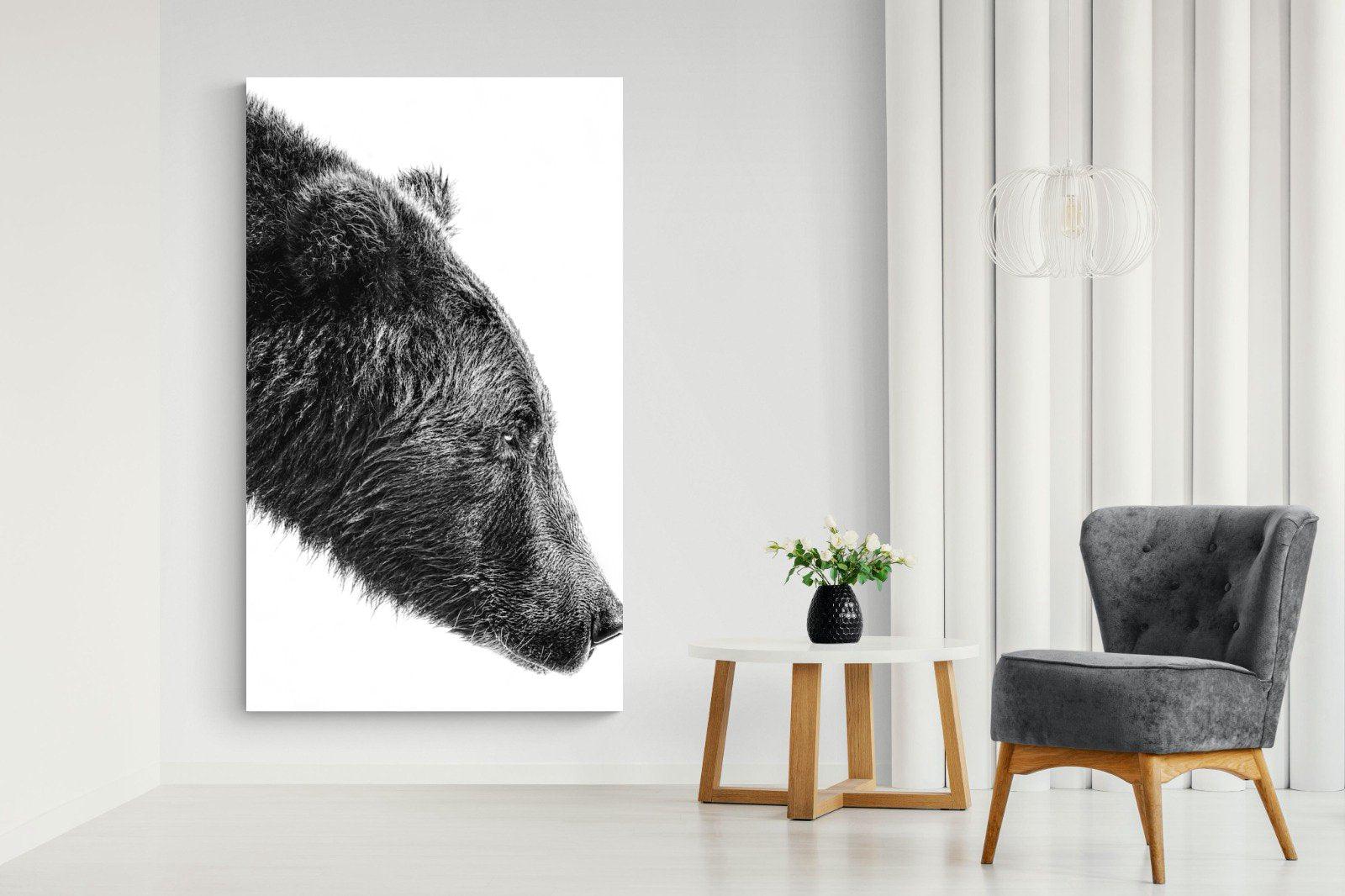 Bear-Wall_Art-130 x 220cm-Mounted Canvas-No Frame-Pixalot