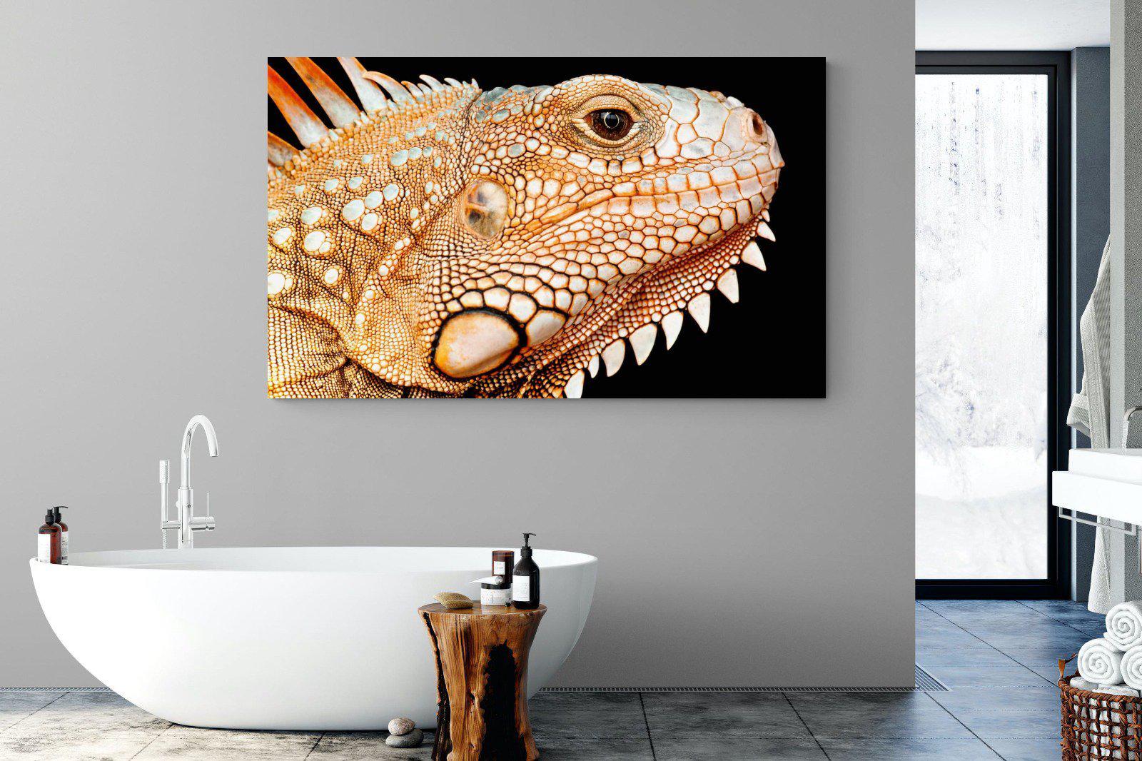 Bearded Dragon-Wall_Art-180 x 110cm-Mounted Canvas-No Frame-Pixalot
