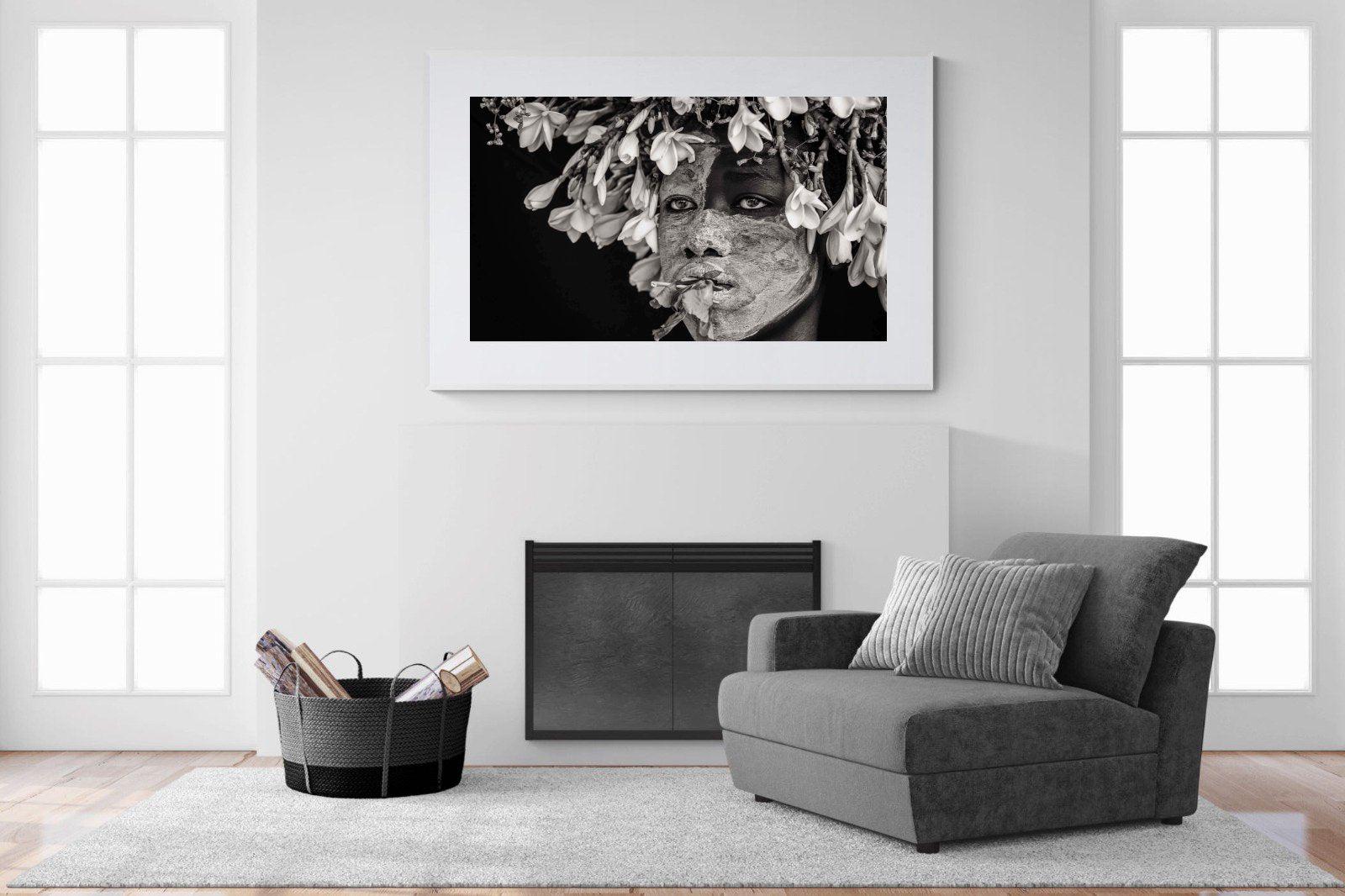 Beautification-Wall_Art-150 x 100cm-Framed Print-White-Pixalot