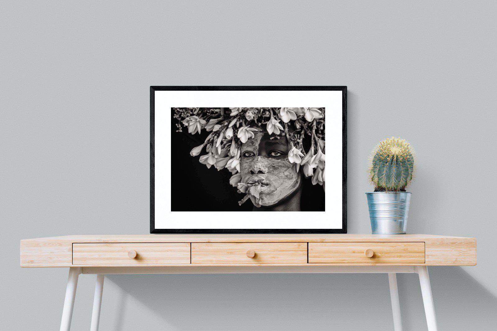 Beautification-Wall_Art-80 x 60cm-Framed Print-Black-Pixalot