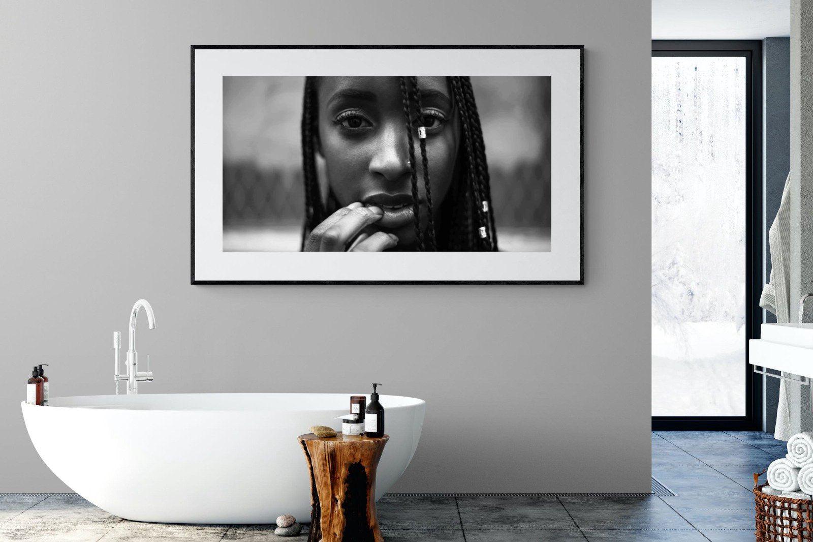 Beauty-Wall_Art-180 x 110cm-Framed Print-Black-Pixalot