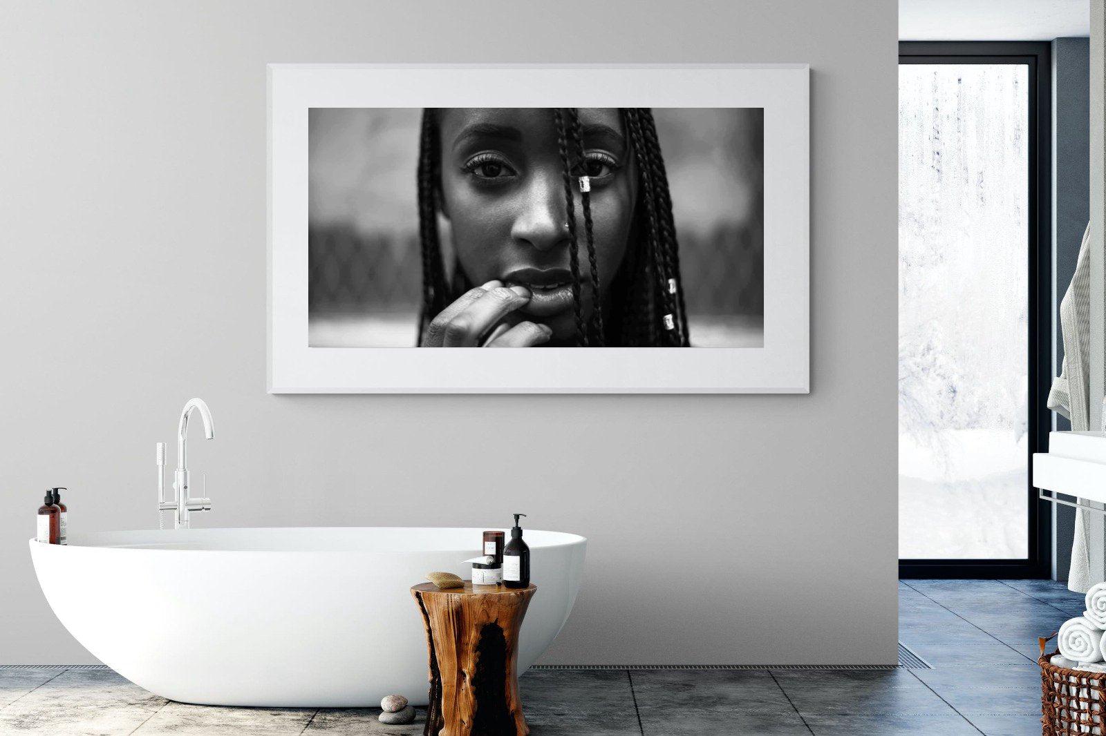 Beauty-Wall_Art-180 x 110cm-Framed Print-White-Pixalot