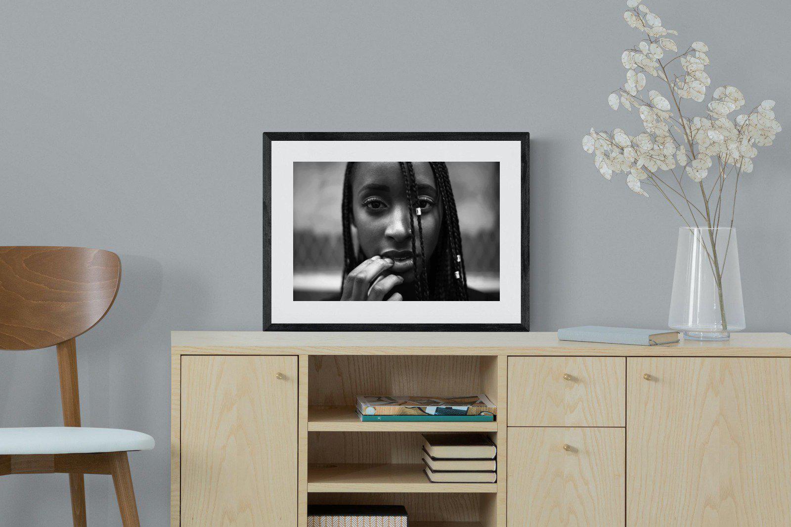 Beauty-Wall_Art-60 x 45cm-Framed Print-Black-Pixalot