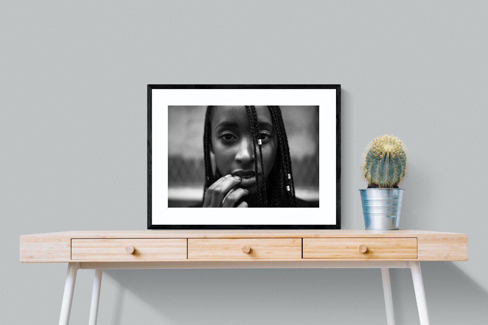 Beauty-Wall_Art-80 x 60cm-Framed Print-Black-Pixalot