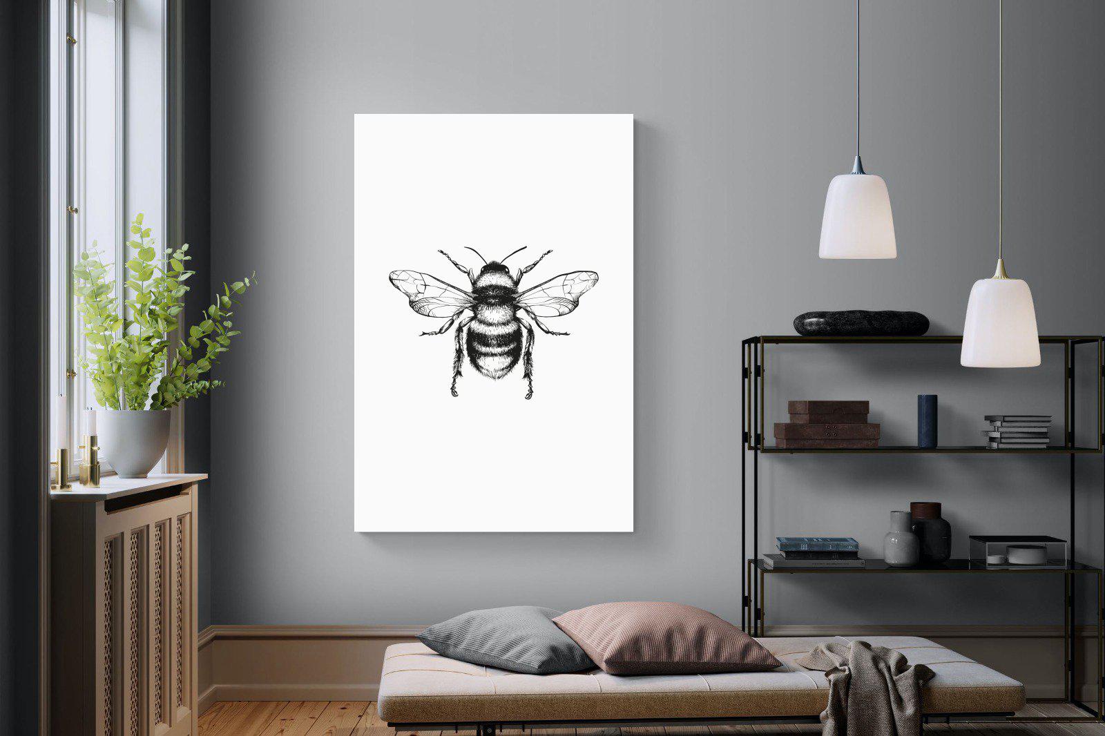 Bee-Wall_Art-120 x 180cm-Mounted Canvas-No Frame-Pixalot