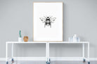 Bee-Wall_Art-90 x 120cm-Framed Print-Wood-Pixalot