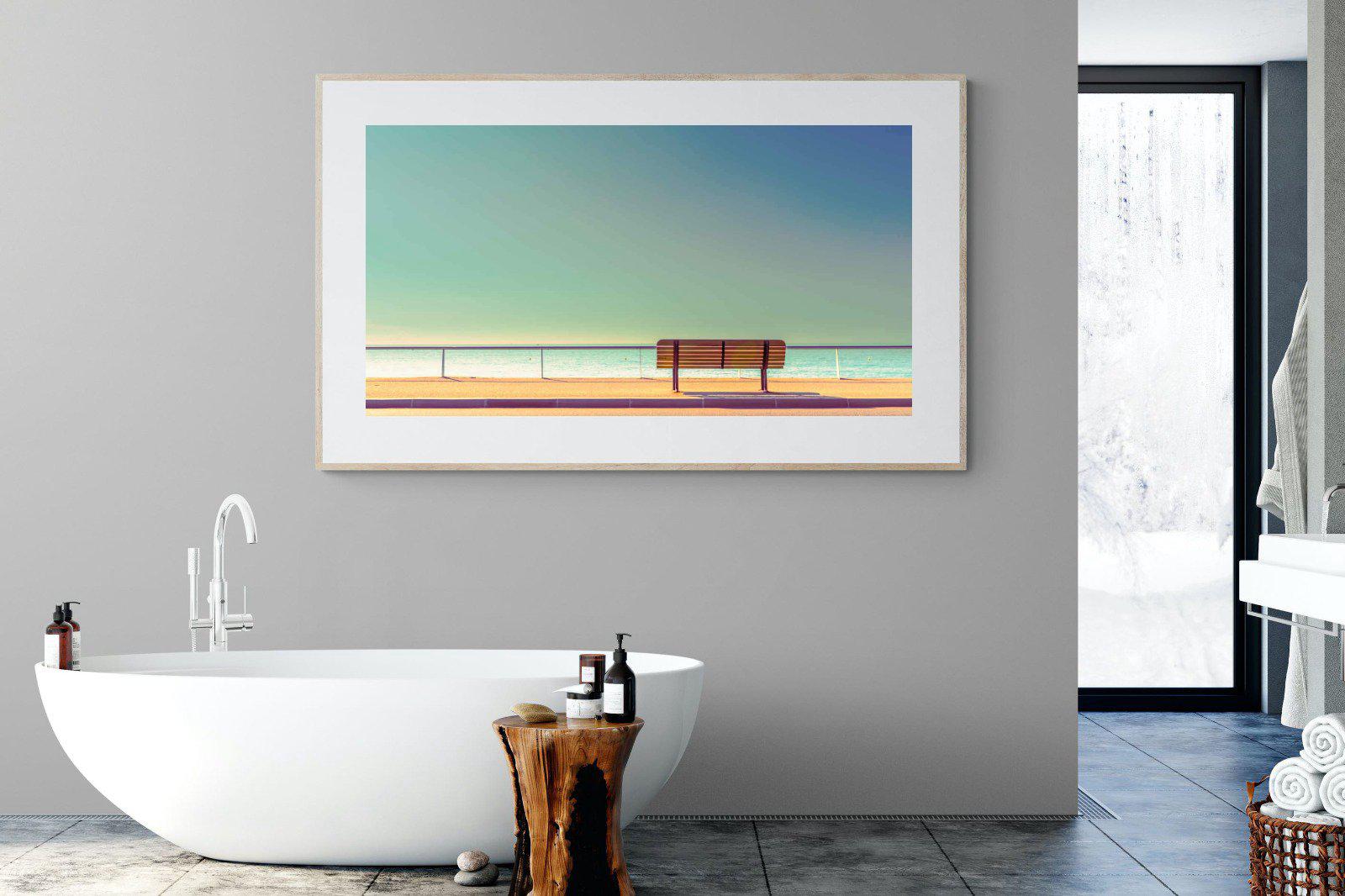Bench-Wall_Art-180 x 110cm-Framed Print-Wood-Pixalot