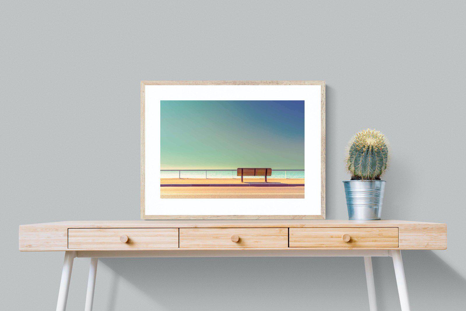 Bench-Wall_Art-80 x 60cm-Framed Print-Wood-Pixalot