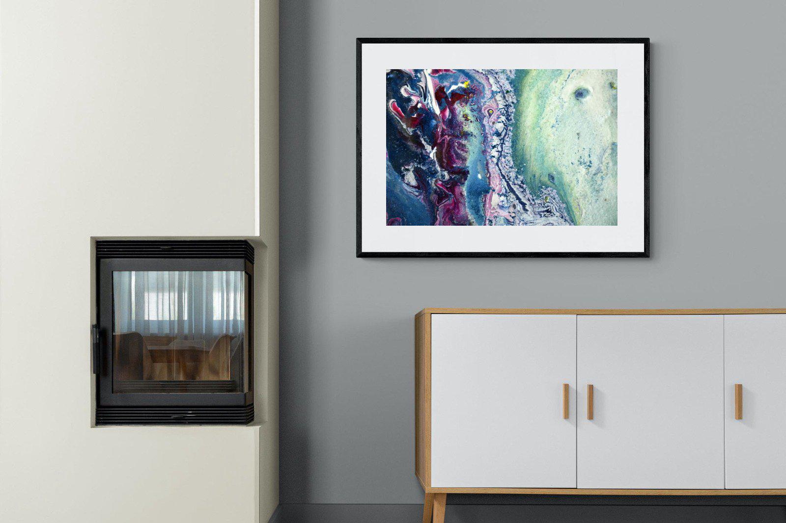 Berry Blend-Wall_Art-100 x 75cm-Framed Print-Black-Pixalot