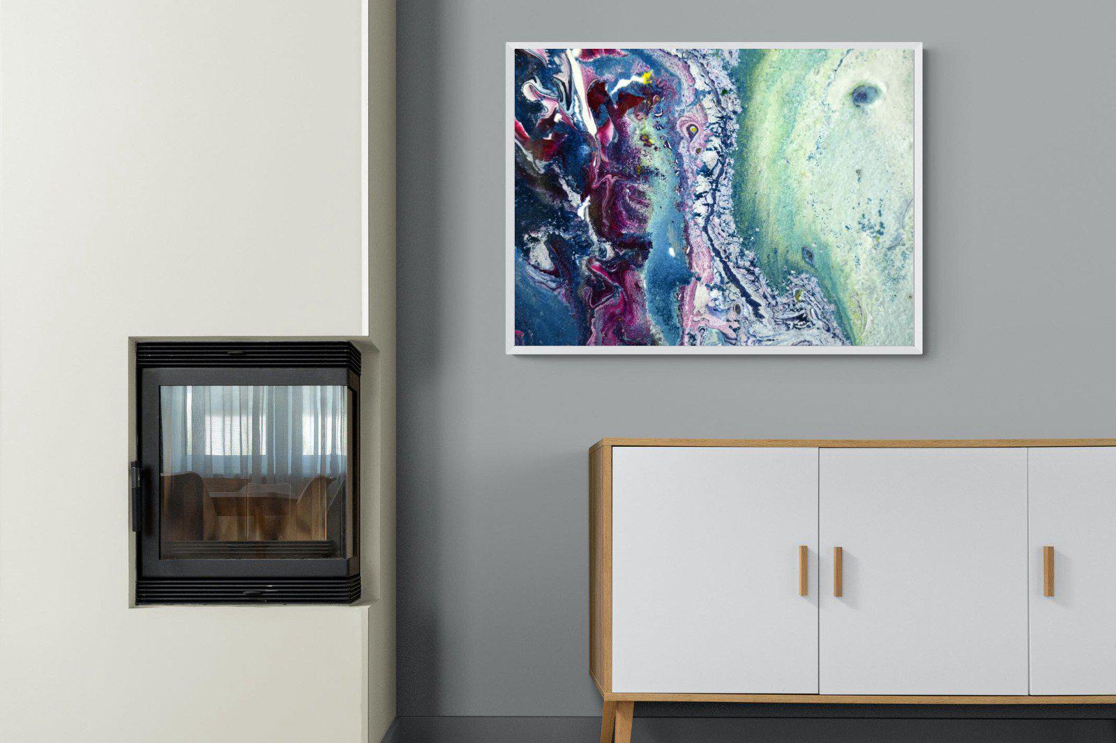 Berry Blend-Wall_Art-100 x 75cm-Mounted Canvas-White-Pixalot