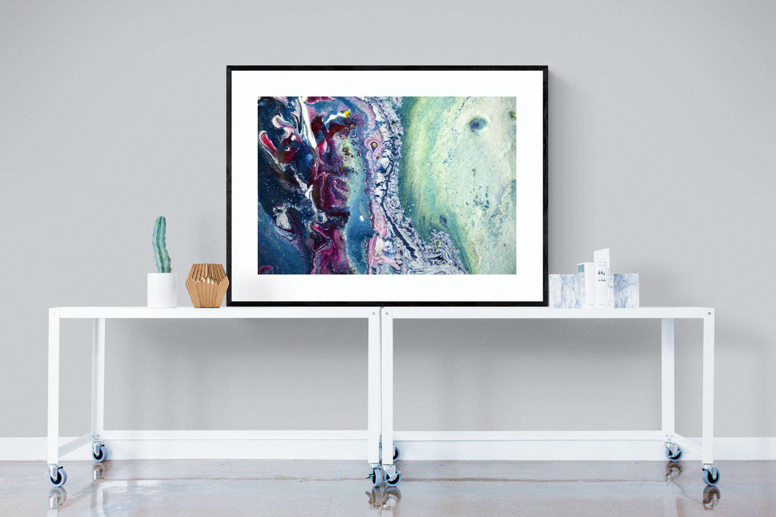 Berry Blend-Wall_Art-120 x 90cm-Framed Print-Black-Pixalot