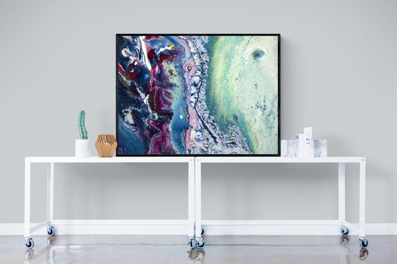 Berry Blend-Wall_Art-120 x 90cm-Mounted Canvas-Black-Pixalot