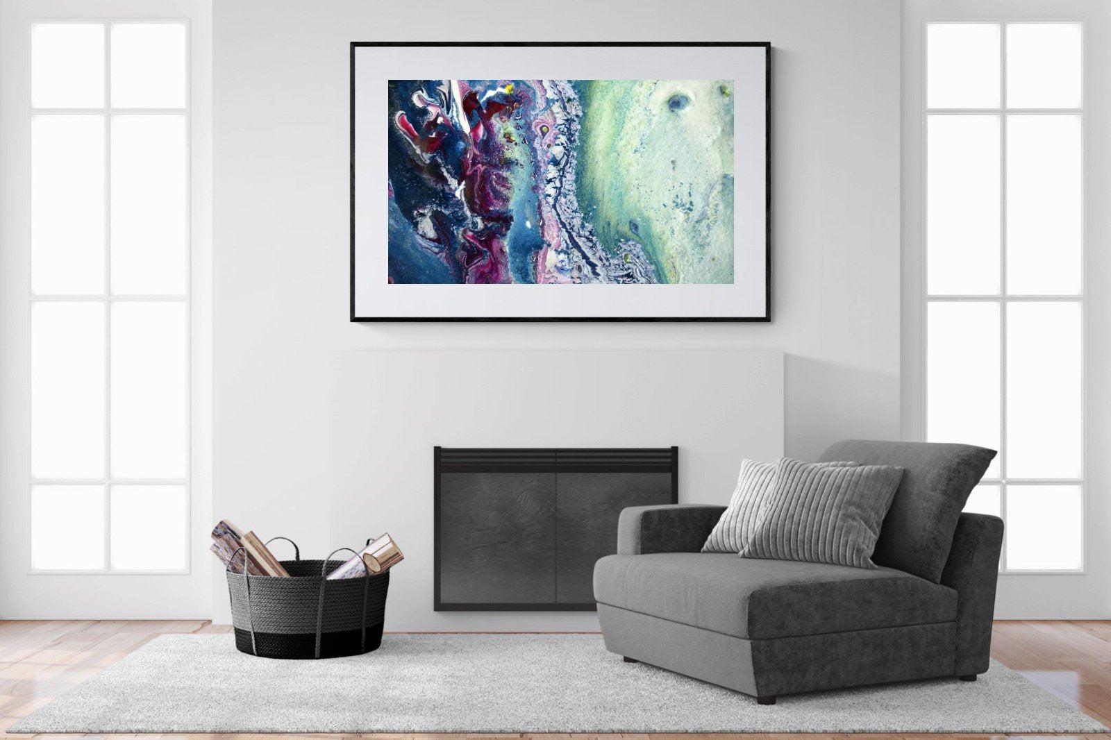 Berry Blend-Wall_Art-150 x 100cm-Framed Print-Black-Pixalot