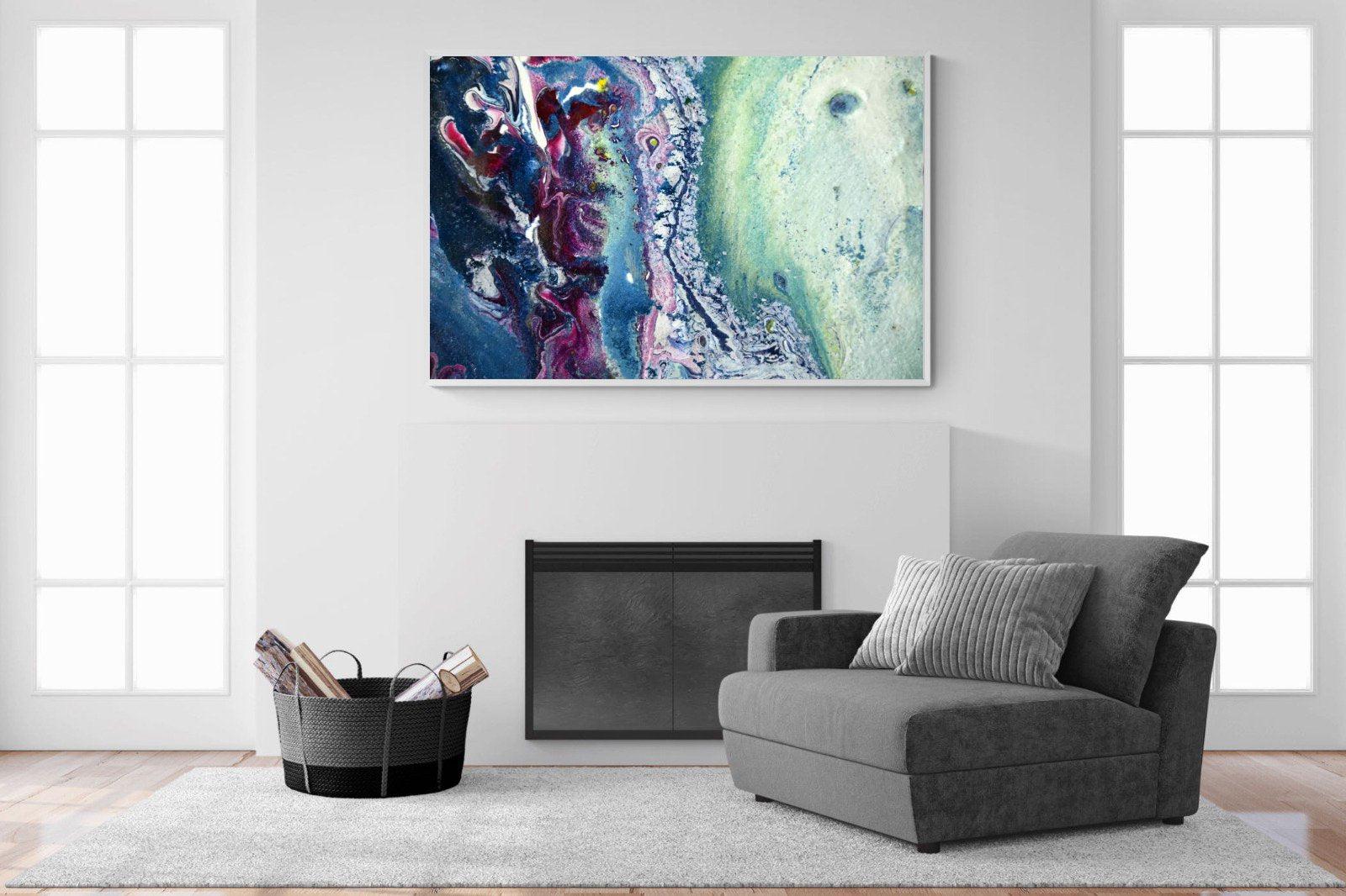 Berry Blend-Wall_Art-150 x 100cm-Mounted Canvas-White-Pixalot
