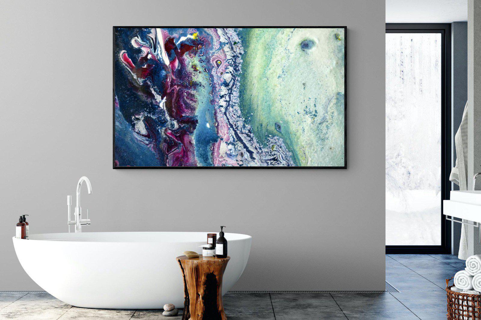 Berry Blend-Wall_Art-180 x 110cm-Mounted Canvas-Black-Pixalot