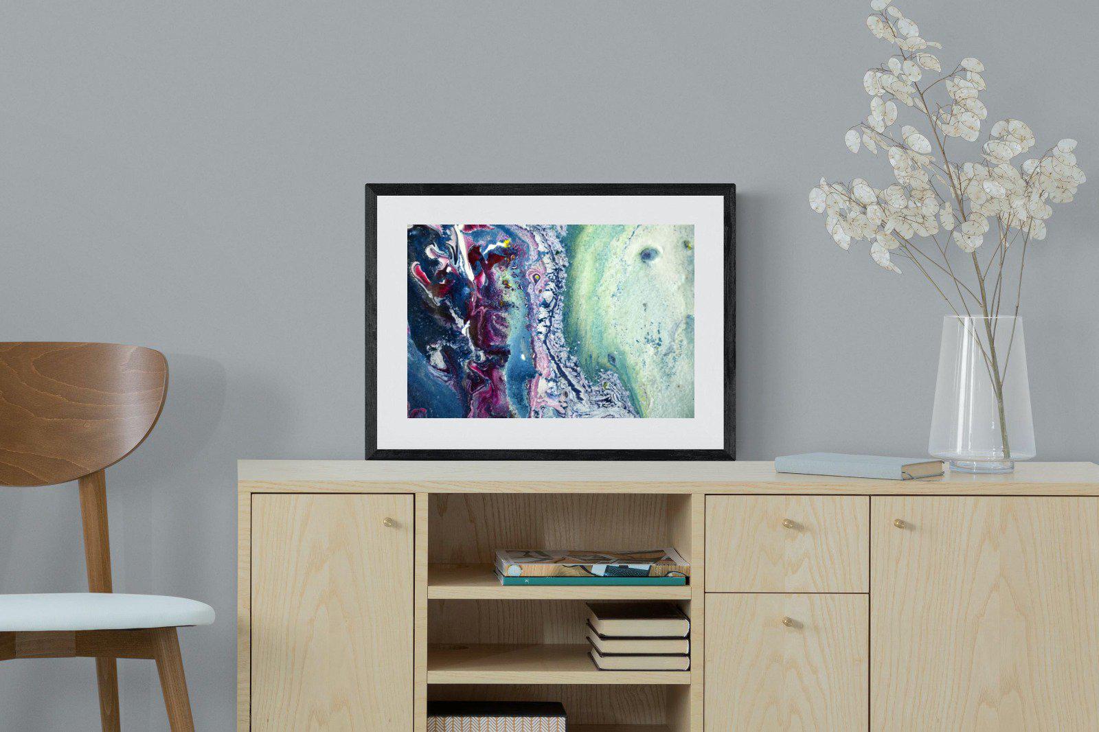Berry Blend-Wall_Art-60 x 45cm-Framed Print-Black-Pixalot